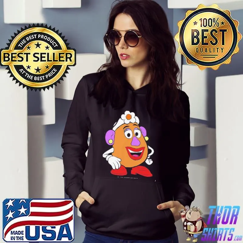 Pixar Toy Story Mrs Potato Head Big Portrait Disney T-Shirt Hoodie