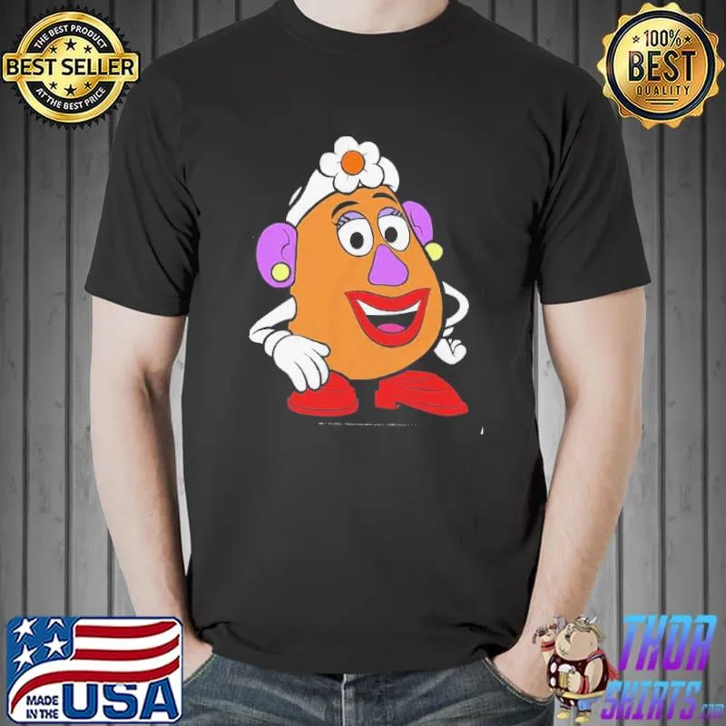 Pixar Toy Story Mrs Potato Head Big Portrait Disney T-Shirt