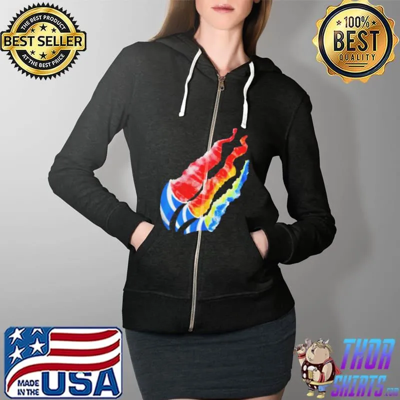 Preston snow cone flame Full Zip Hooded