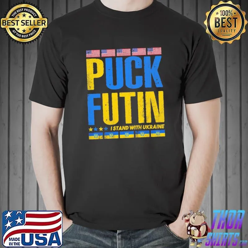 Puck Futin I Stand With Ukraine T-Shirt