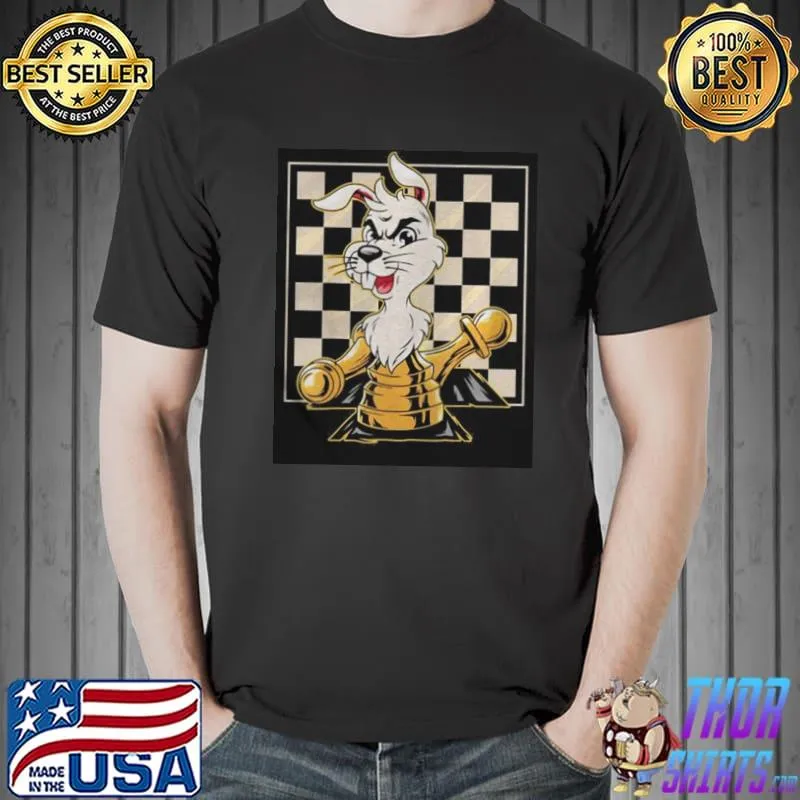 Rabbit chessboard chess shirt