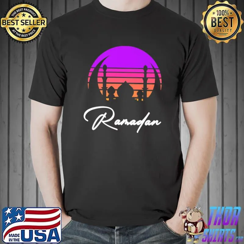 Ramadan Karim Ramadan 2022 Decoration Muslim Family Premium T-Shirt Unisex