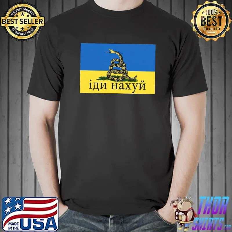 Russian Warship Go Fuck Yourself Stop Russian Shirt