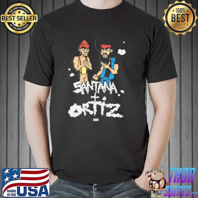Santana And Ortiz Cartoon Shirt Unisex