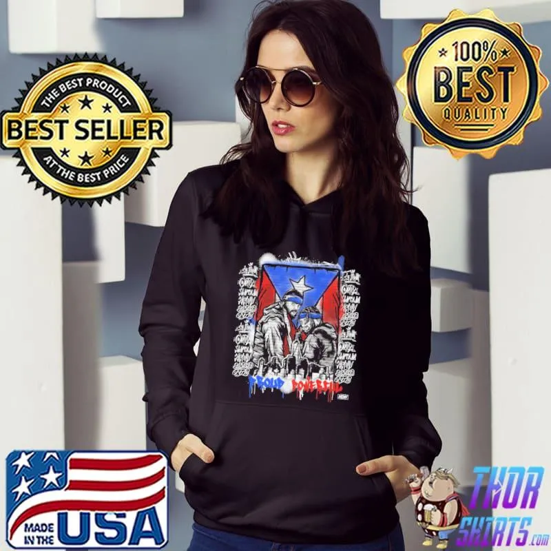 Santana And Ortiz Proud Powerful Graffiti Shirt