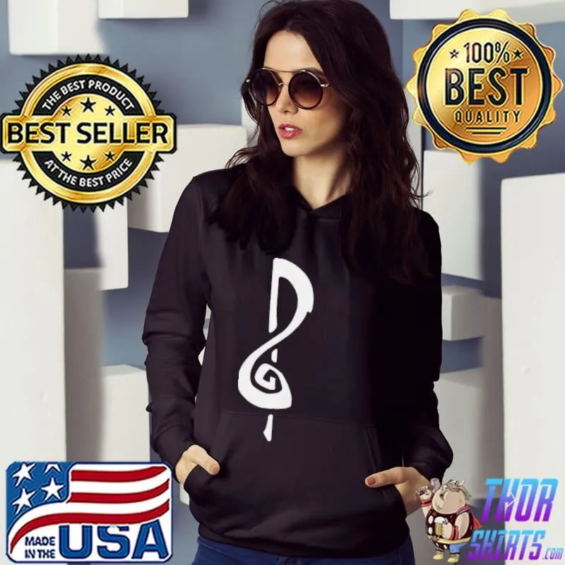 Soundfall clef Hoodie