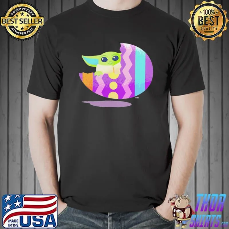Star wars baby Yoda the mandalorian the child pastel easter eggs Unisex