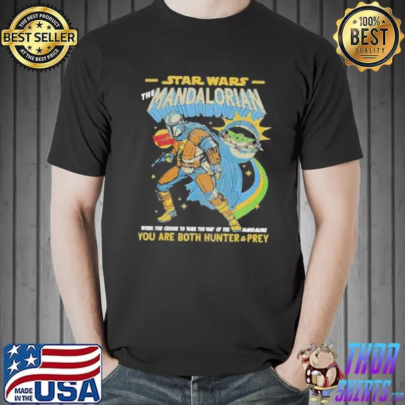 Star wars mandalorian comic poster Unisex
