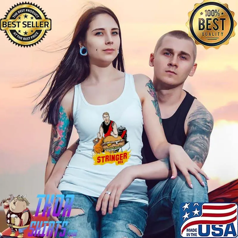 Stringer Boc Hambuger Shirt Tank Top