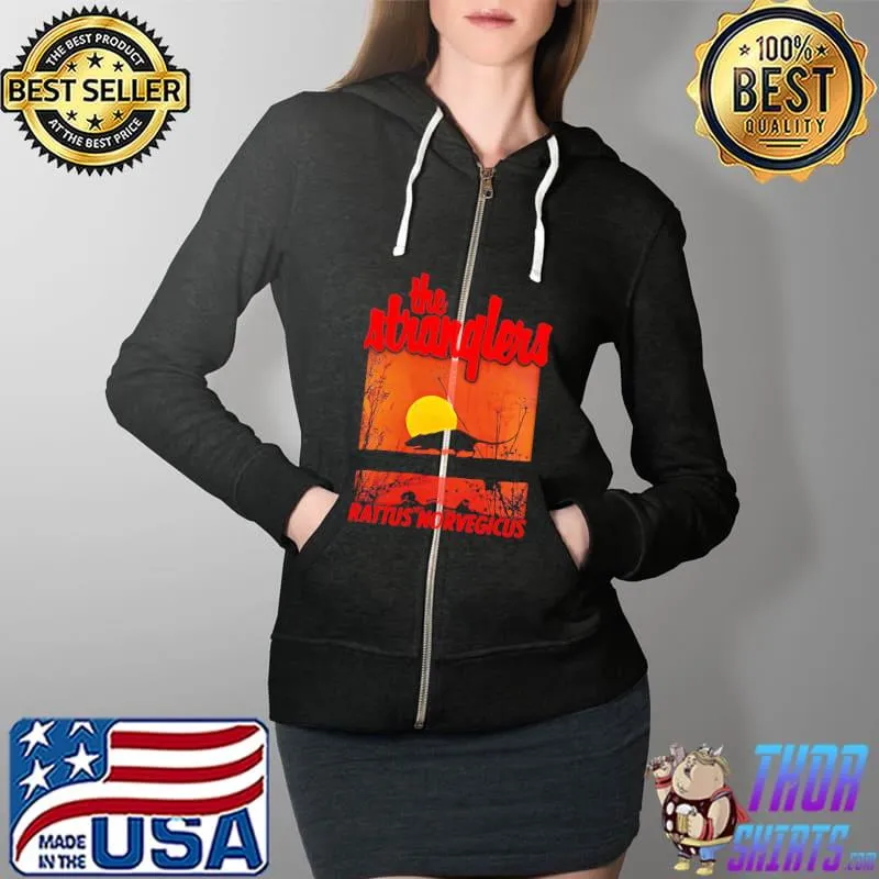 Sunset the stranglers rattus norvegicus Full Zip Hooded