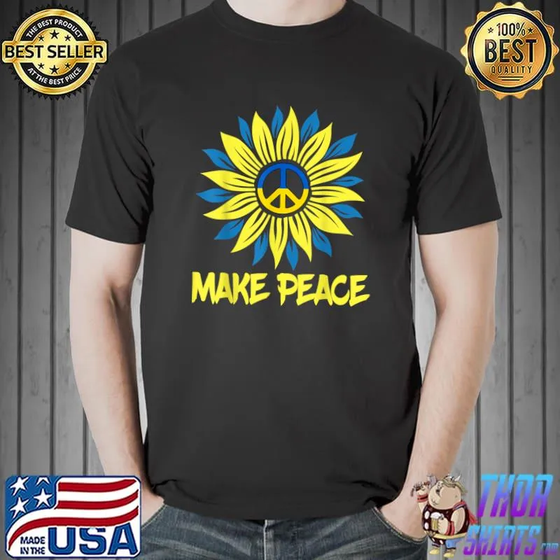 Support Ukraine Stand With Ukraine Ukrainian Flag T-Shirt Unisex
