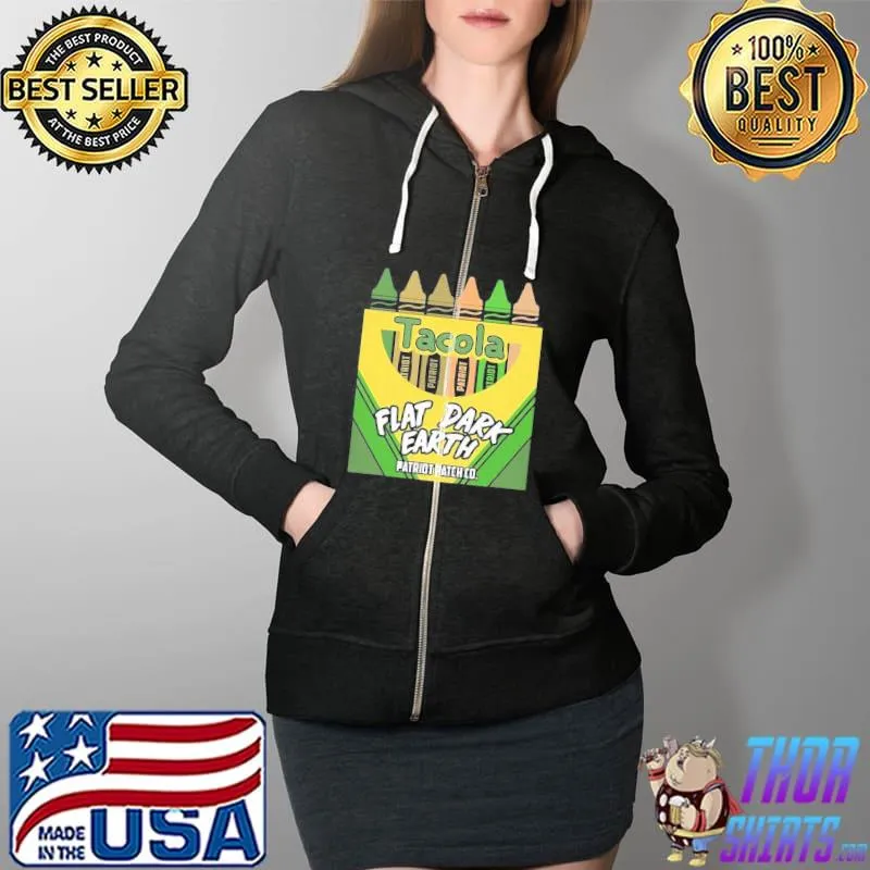 Tacola flat dark earth patriot patch co Full Zip Hooded