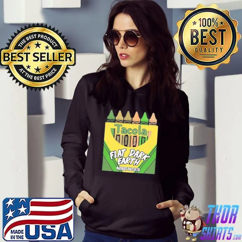 Tacola flat dark earth patriot patch co Hoodie
