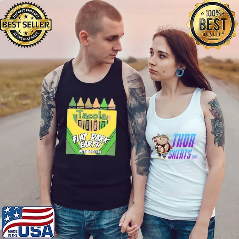 Tacola flat dark earth patriot patch co Tank Top