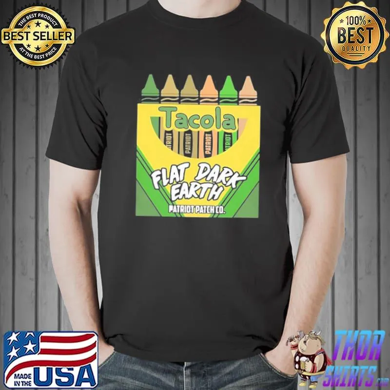Tacola flat dark earth patriot patch co shirt