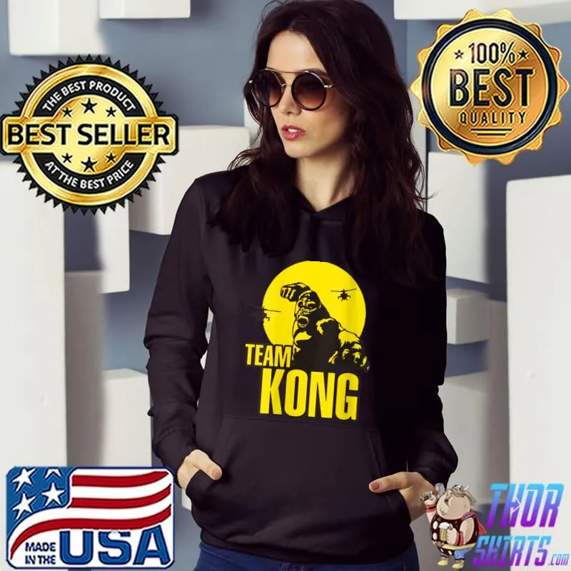 Team Kong Sunset King T- Hoodie
