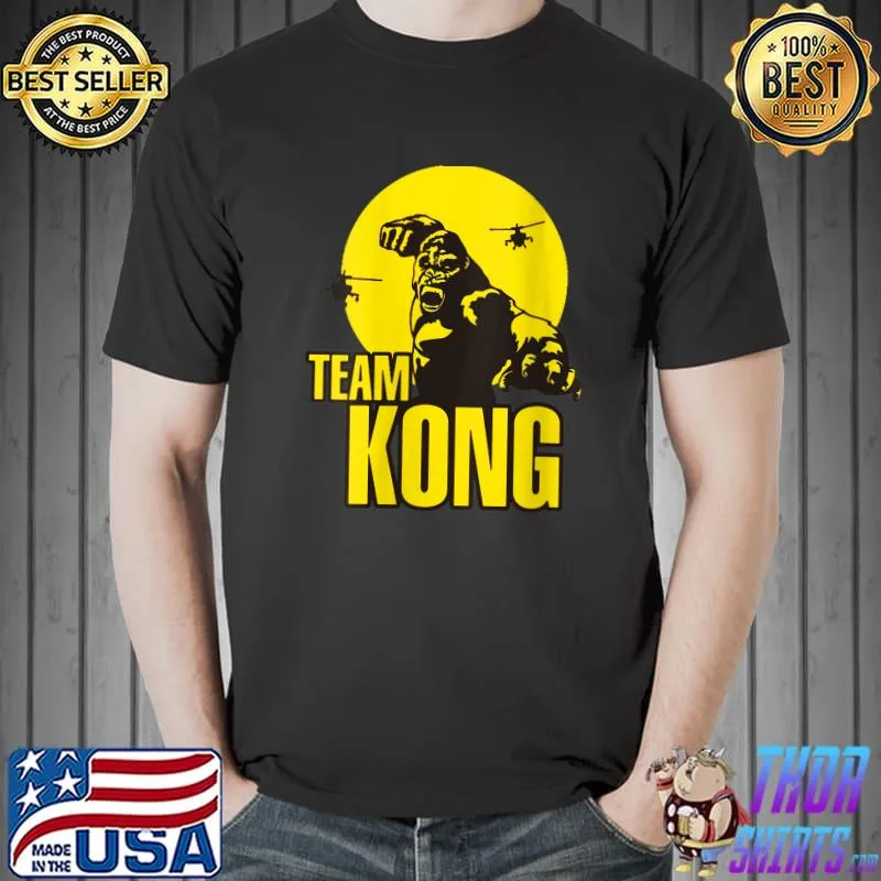 Team Kong Sunset King T-shirt