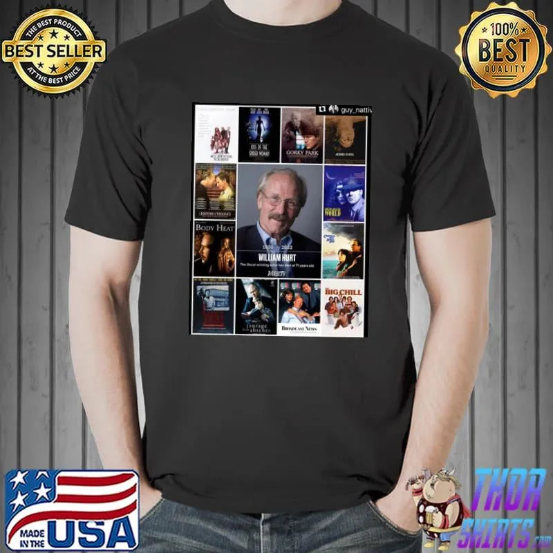 Tribute william hurt 2022 Unisex