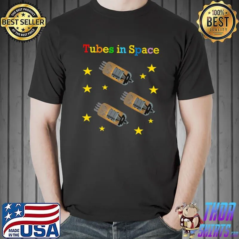 Tubes in Space, jetting through the Stars Premium T-Shirt