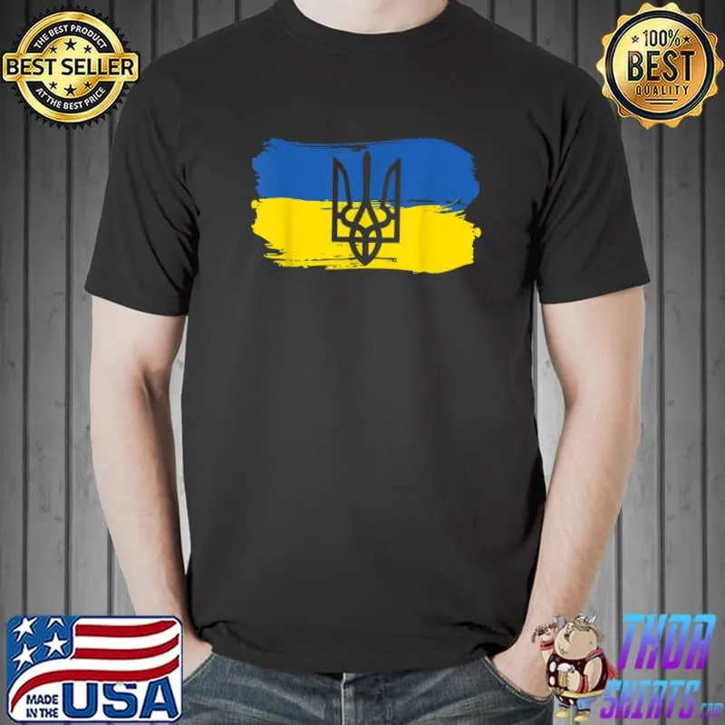 Ukraine Ukrainian Flag Ukrainians T- Unisex