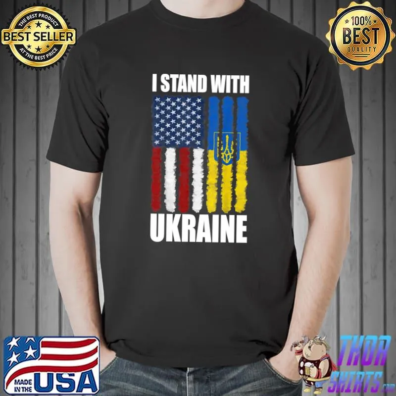 Ukrainian Lover I Stand With Ukraine T- Unisex