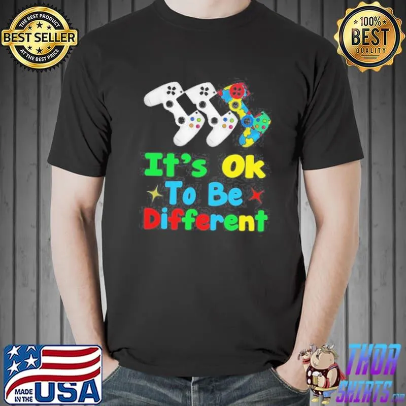 Video game autism its ok to be different Unisex