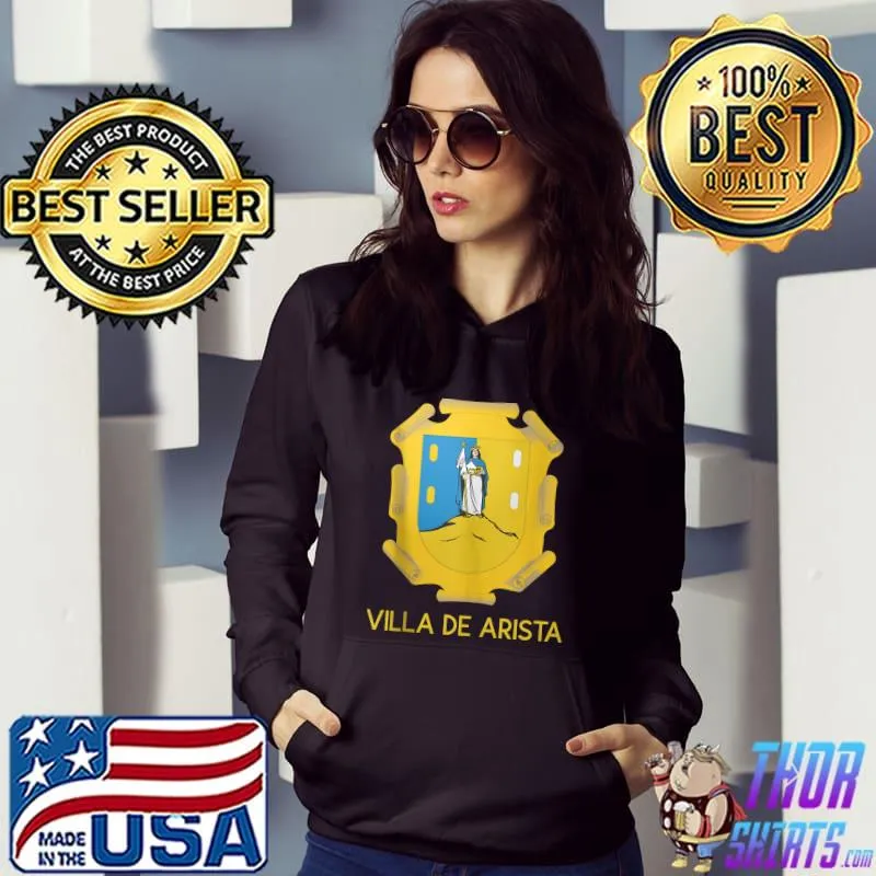 Villa de Arista San Luis Potosí Estado Mexico Escudo Eagle T- Hoodie