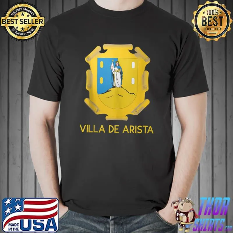Villa de Arista San Luis Potosí Estado Mexico Escudo Eagle T- Unisex
