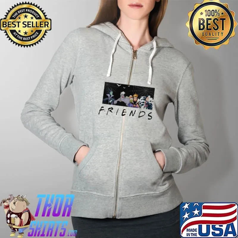 Villains friends disney Full Zip Hooded