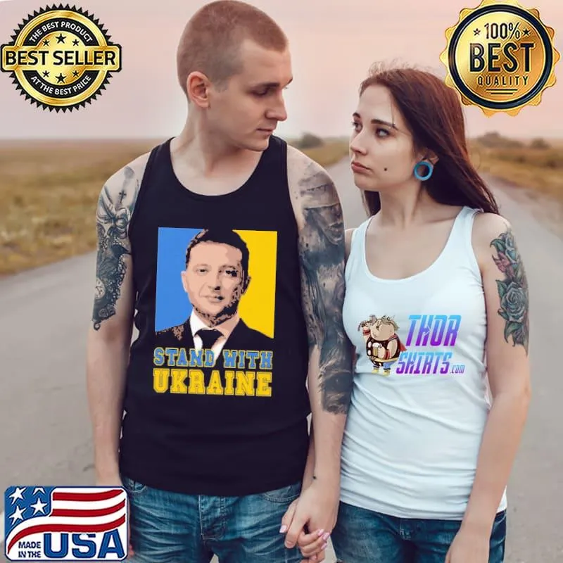 Volodymyr Oleksandrovych Zelensky Stand With Ukraina Shirt Tank Top