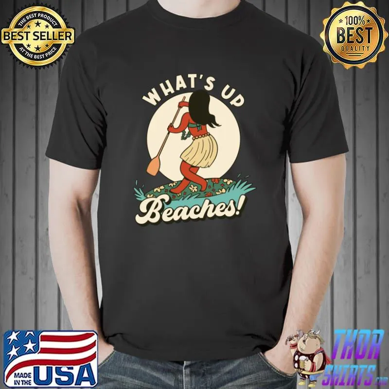 What's Up Beaches! Paddleboard T-shirt