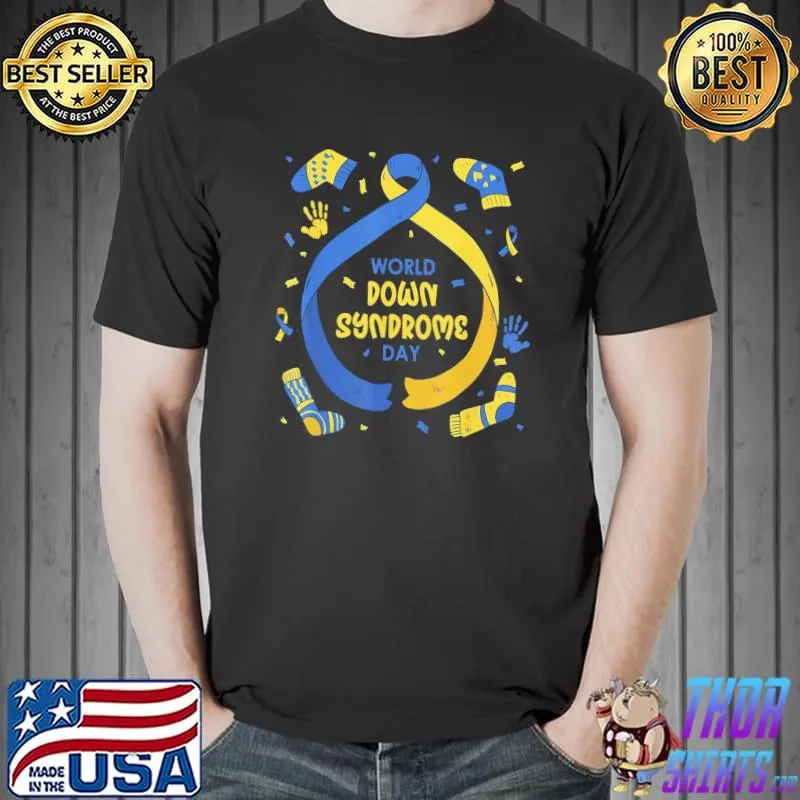 World Down Syndrome Day Awareness Tee 21 March T-Shirt Unisex