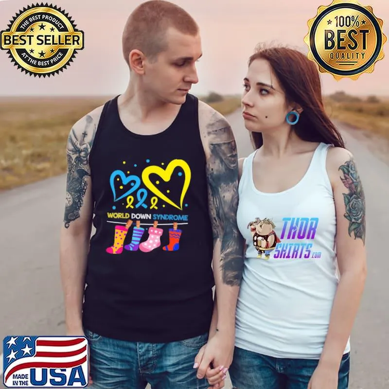 World Down Syndrome WDSD 21 March Day T-Shirt Tank Top