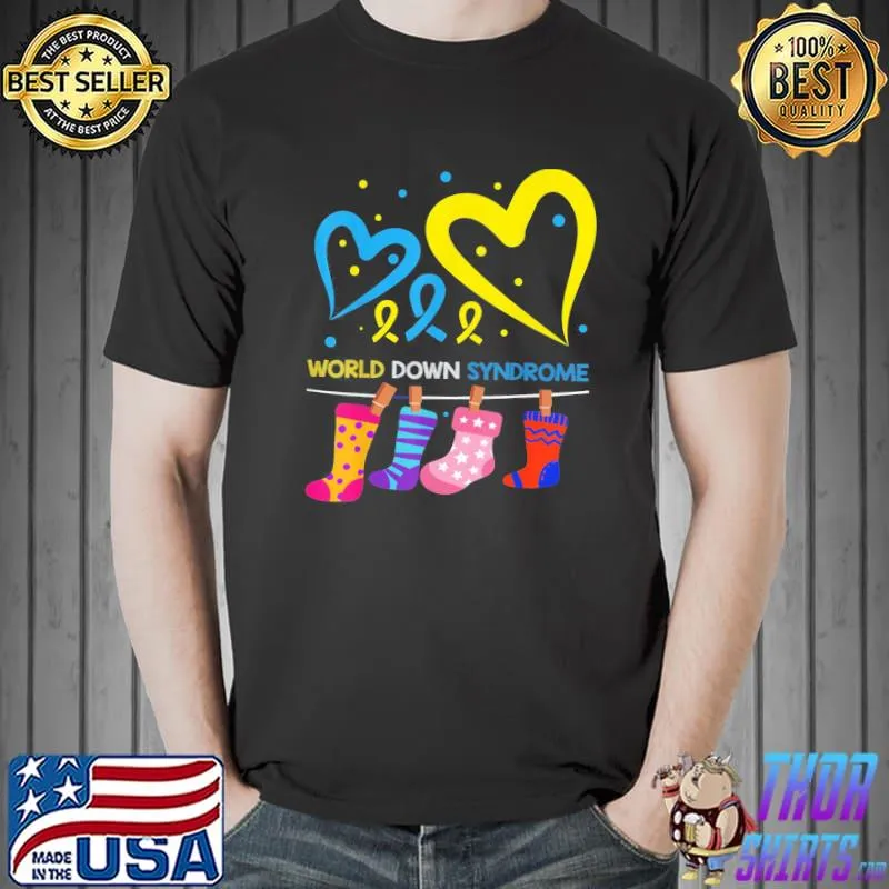 World Down Syndrome WDSD 21 March Day T-Shirt Unisex