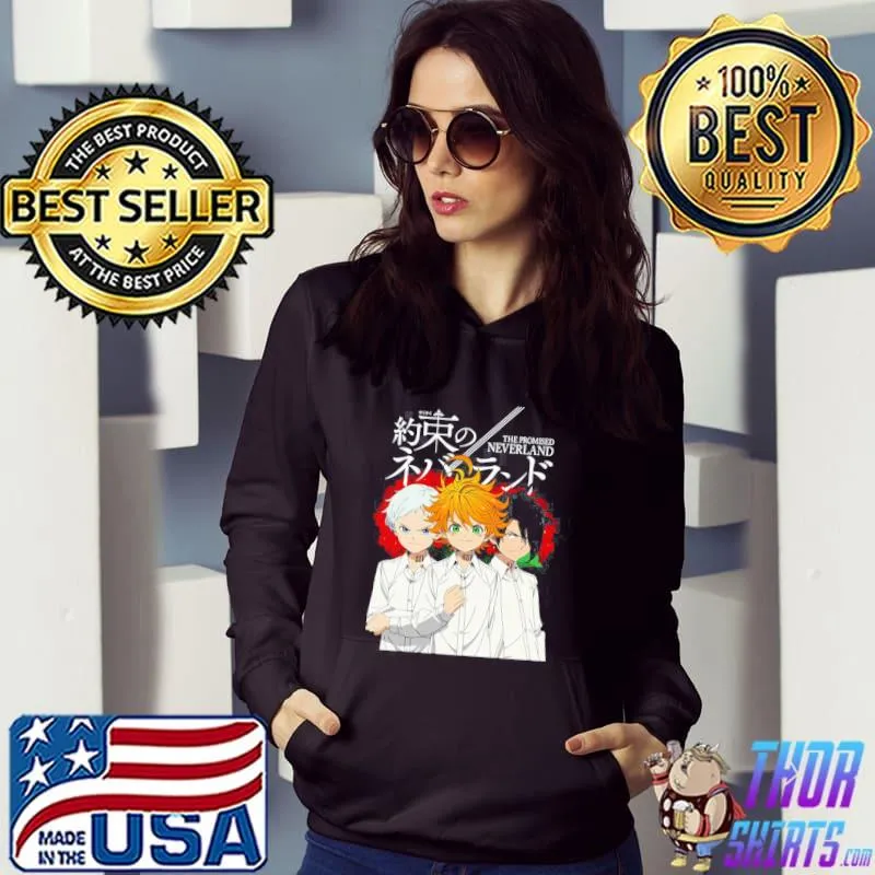 Yakusoku no neverland japanese anime shirt