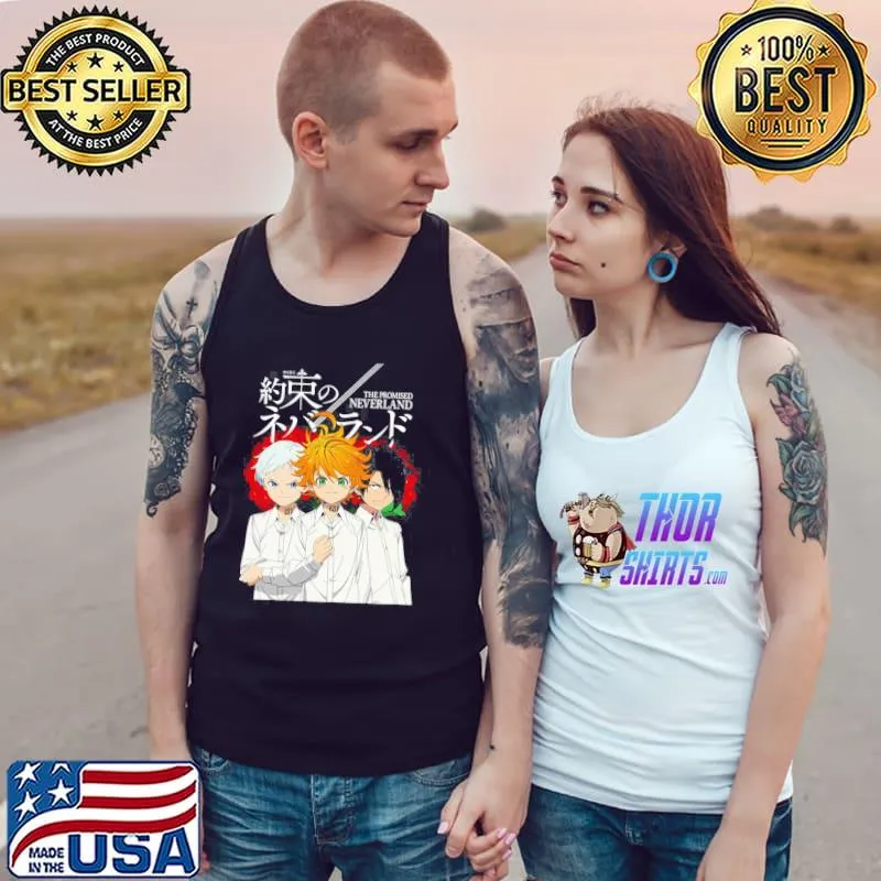 Yakusoku no neverland japanese anime Tank Top