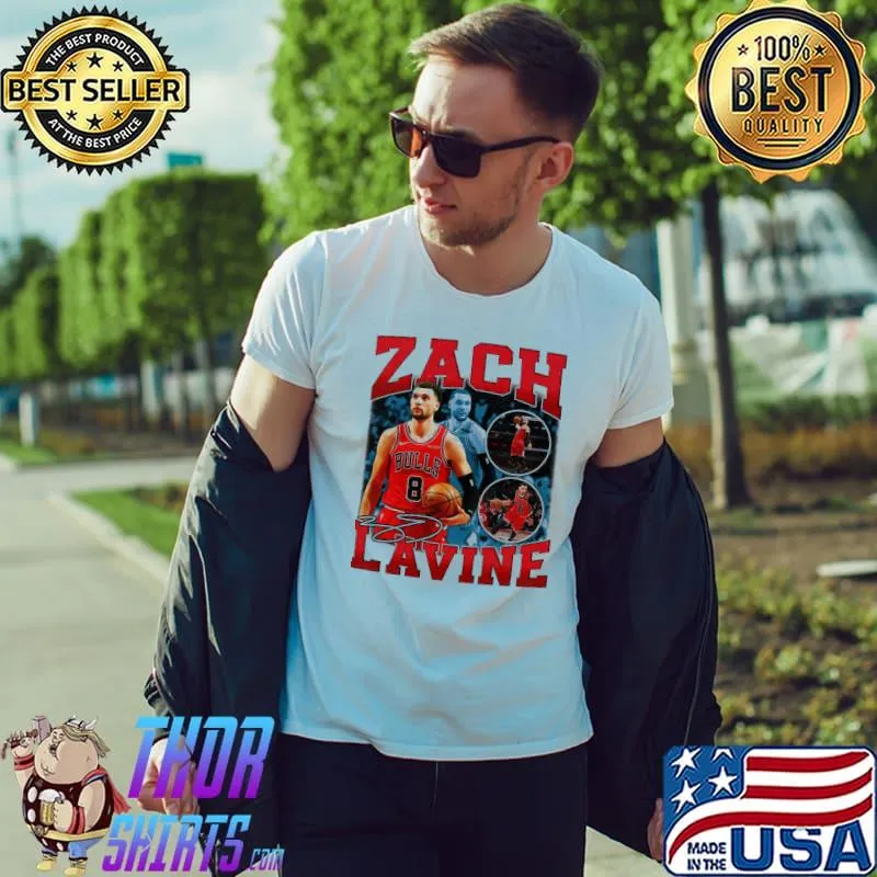 Zach lavine chicago vintage retro 80s 90s bootleg Unisex