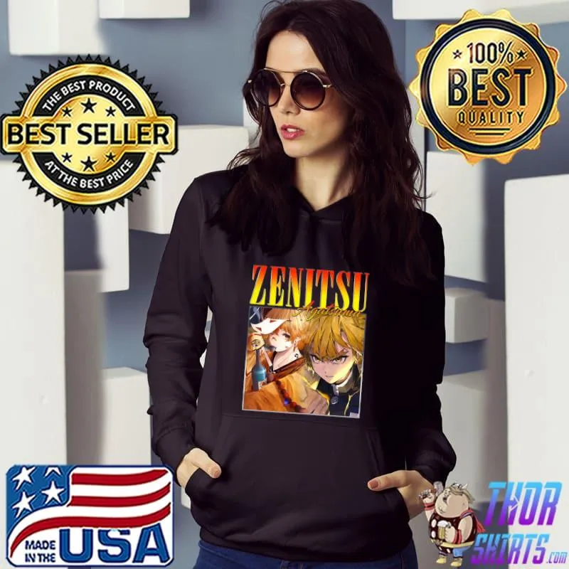 Zenitsu Agatsuma Anime Homage Demon Slayer Unisex T-Shirt