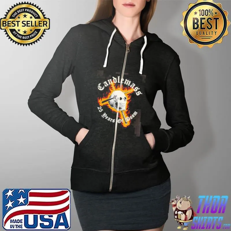 25 years of doom firer design Full Zip Hooded