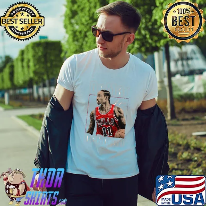90s vintage demar derozan chicago bulls NBA basketball shirt