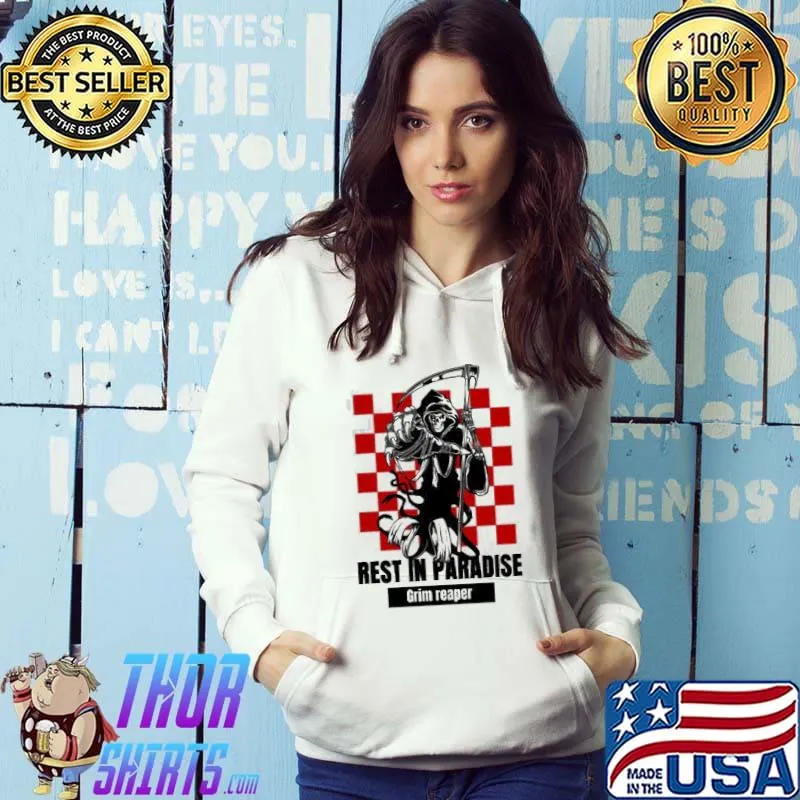 A mysterious magazine little richard death in paradise rest grim reaper halloween Hoodie