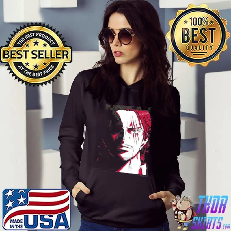 Anime one piece shanks design Hoodie