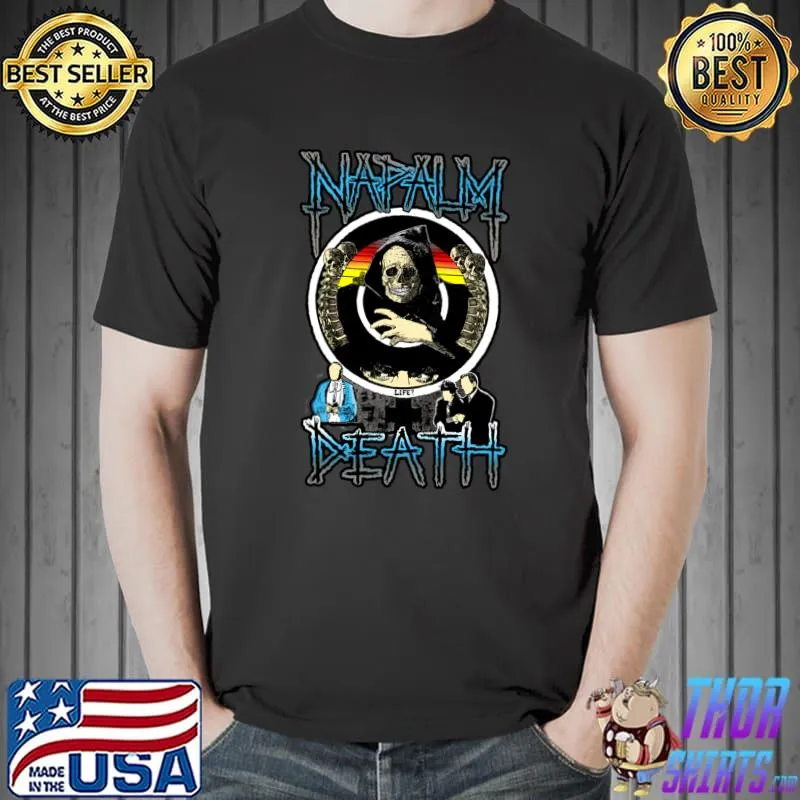 Awesome Melodious Music Bands Stage With Many Different Genres Creation Napalm Death T-Shirt