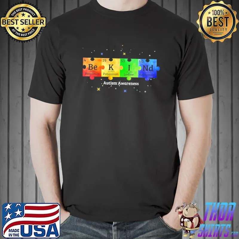 Be Kind Autism Awareness Shirt