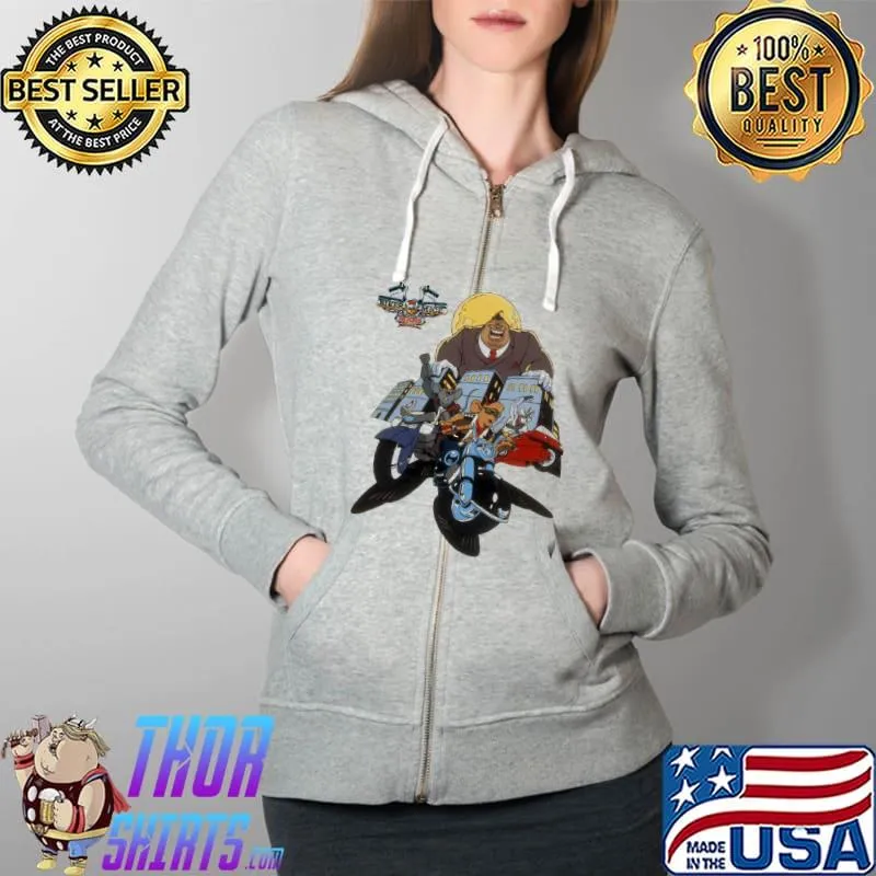 Biker mice from mars motorcycles Full Zip Hooded