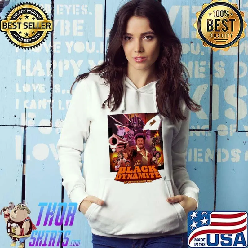 Black Dynamite Get Him To The Sunset Strip Shirt Hoodie
