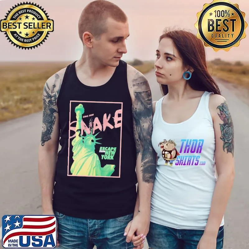 Call Him Snake Escape Form New York Shirt Tank Top