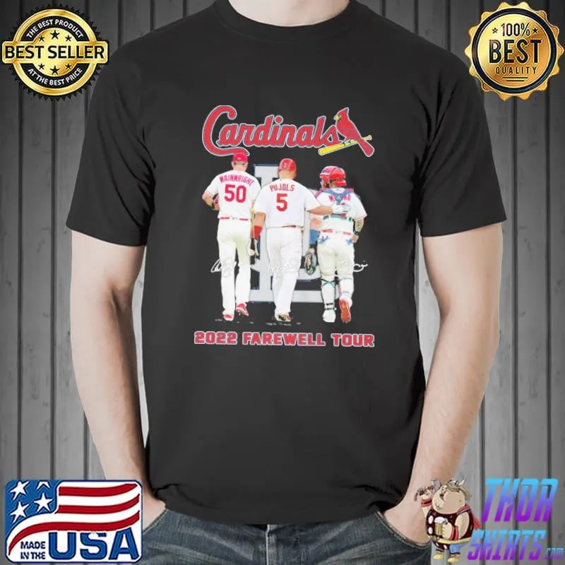 Cardinals 2022 Farewell Tour Baseball Shirt Unisex