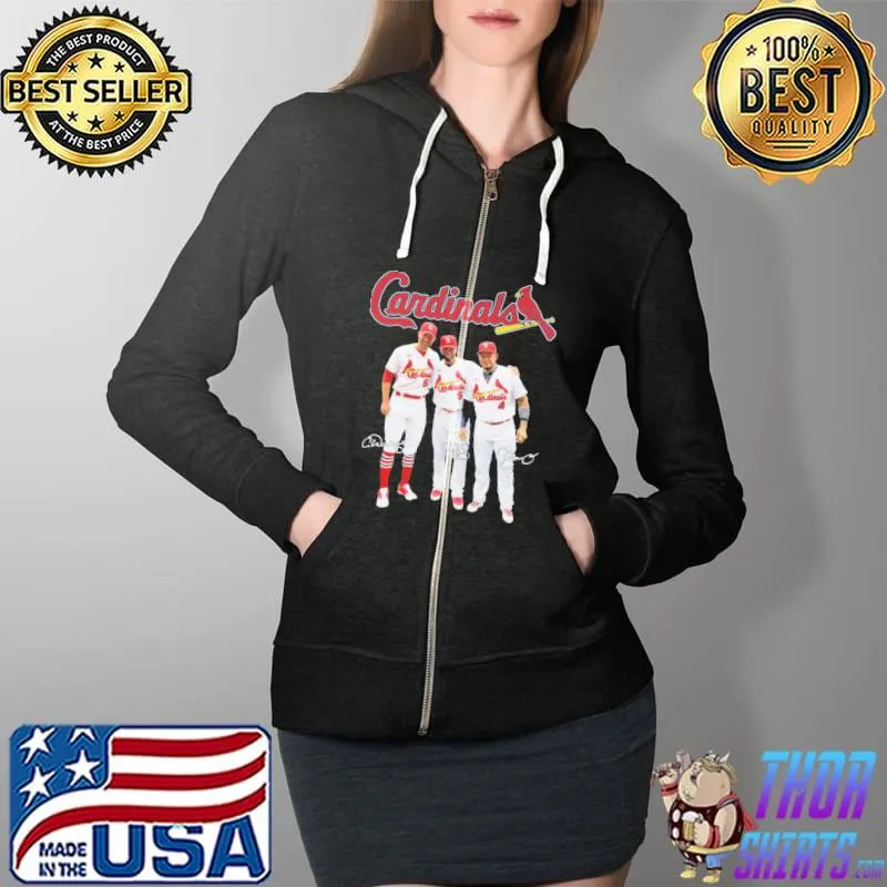 Cardinals 2022 Team Baseball Shirt Full Zip Hooded