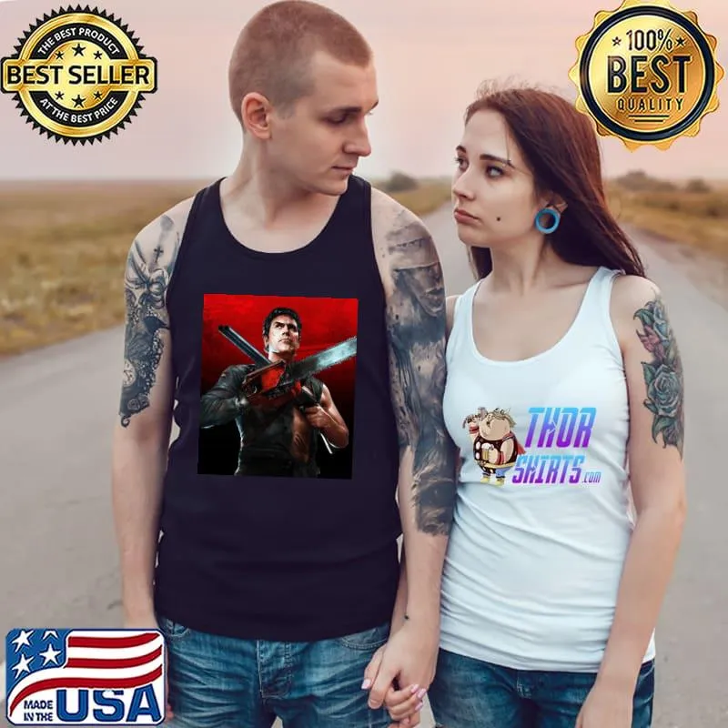 Chainman evil dead the game graphic Tank Top